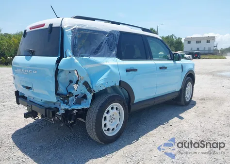 2024 Ford Bronco Sport Heritage from USA, damaged, VIN 3FMCR9G65RRF35612